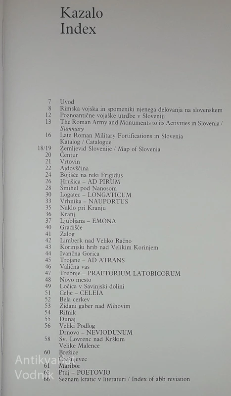PO POTEH RIMSKIH VOJAKOV, več avtorjev