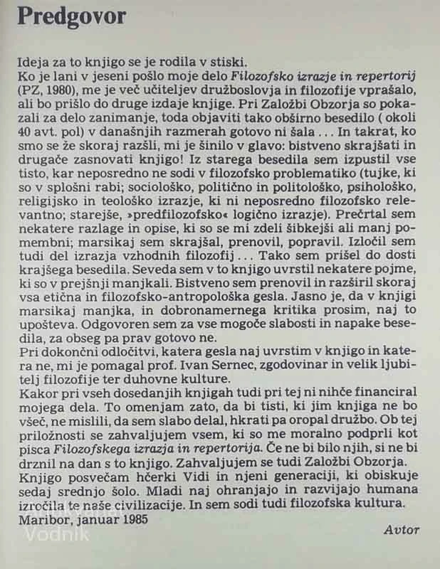 MALI FILOZOFSKI LEKSIKON, Vlado Sruk