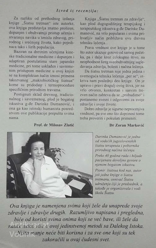 ŠIATSU, Darinka Dumanović