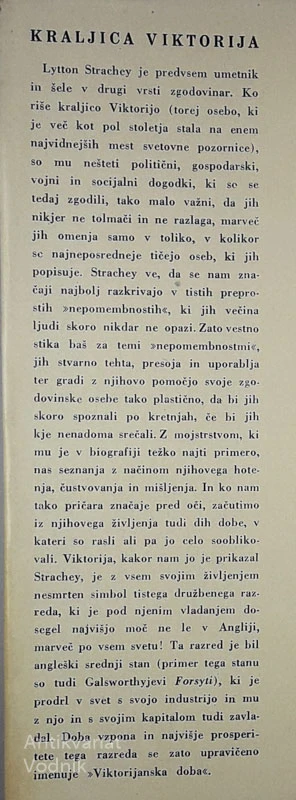 KRALJICA VIKTORIJA, Lytton Strachey