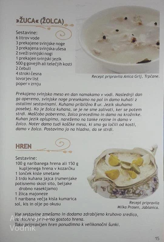 JEDI NAŠIH STARIH MAM, Slavica Smrdel