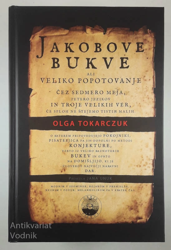 JAKOBOVE BUKVE, Olga Tokarczuk