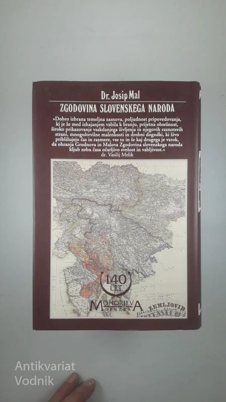 ZGODOVINA SLOVENSKEGA NARODA, (2. del), Dr. Josip Gruden