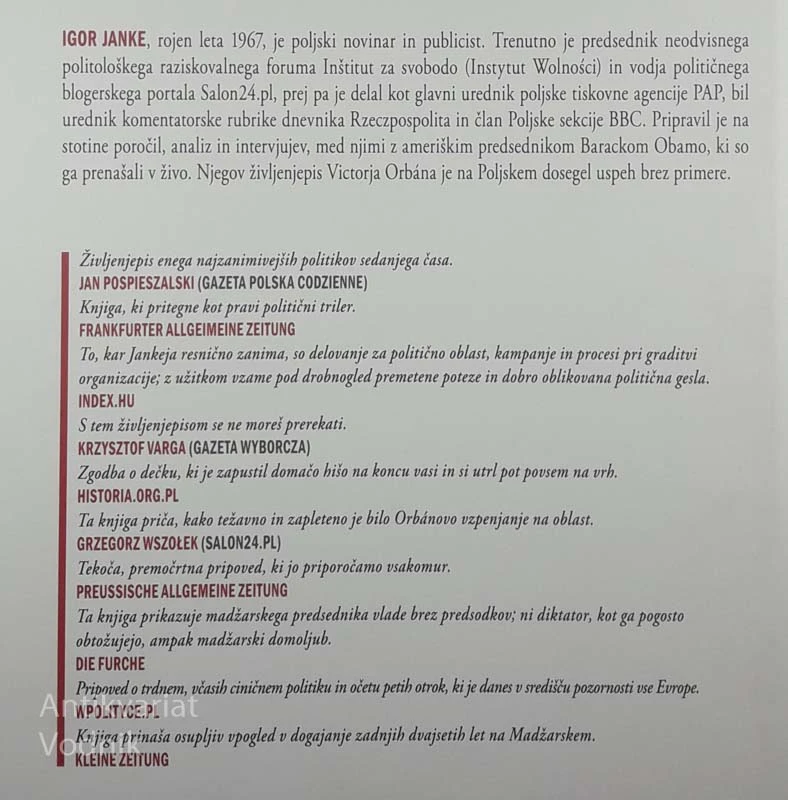 NAPREJ!, Igor Janke