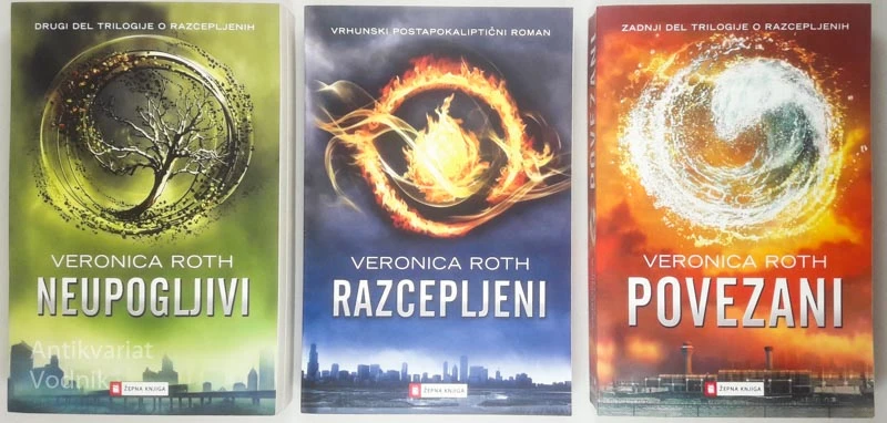 RAZCEPLJENI, NEUPOGLJIVI, POVEZANI, Veronica Roth