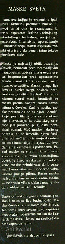 MASKE SVETA, Oto Bihalij-Merin