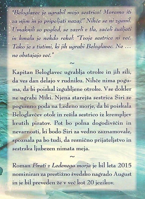 PIRATI Z LEDENEGA MORJA, Frida Nilsson