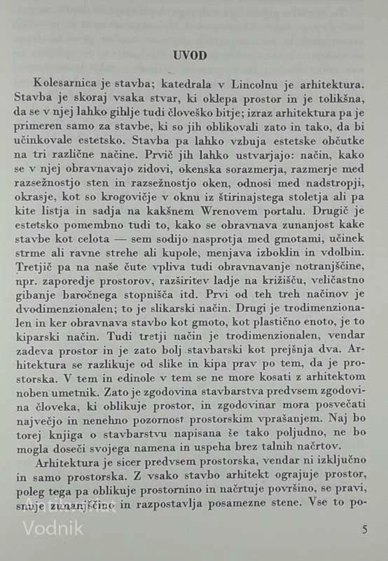 ORIS EVROPSKE ARHITEKTURE, Nikolaus Pevsner