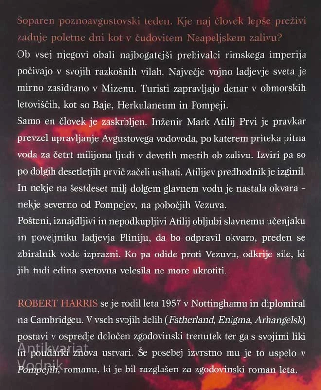 POMPEJI, Robert Harris
