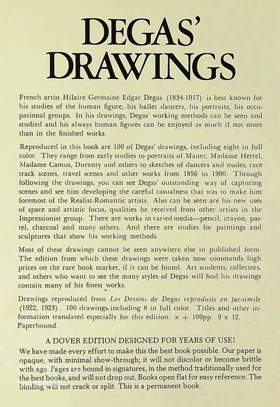 DEGAS’ DRAWINGS
