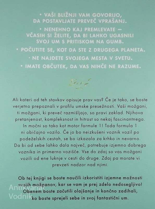 KAKO RAZMIŠLJATI MANJ, Christel Petitcollin