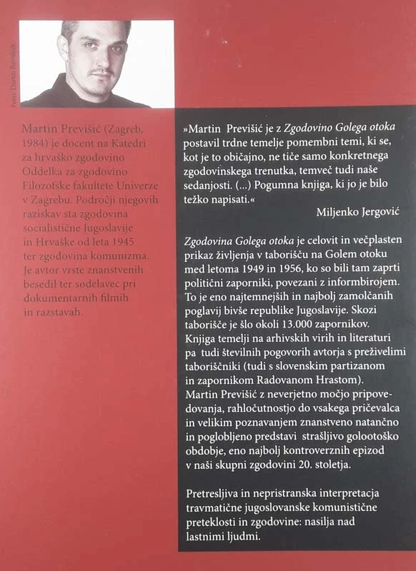 ZGODOVINA GOLEGA OTOKA, Martin Previšić