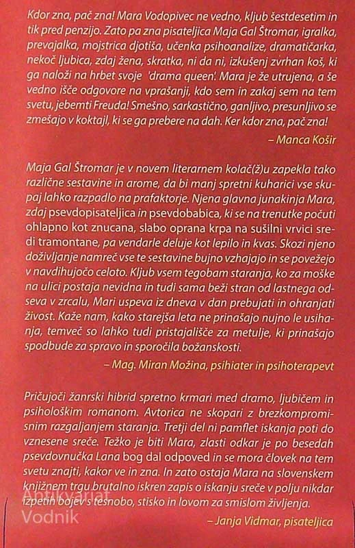 7 KG DO SREČE 3, Maja Gal Štromar