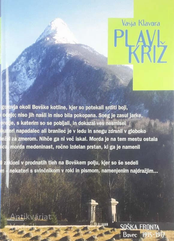 PLAVI KRIŽ, Vasja Klavora