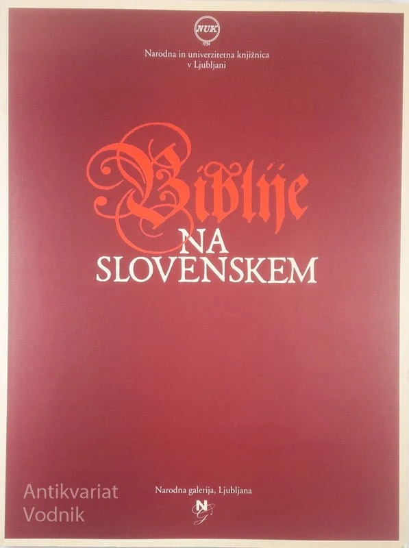 BIBLIJE NA SLOVENSKEM, več avtorjev