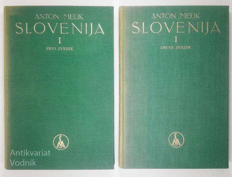 Anton Melik, SLOVENIJA I, prvi in drugi zvezek