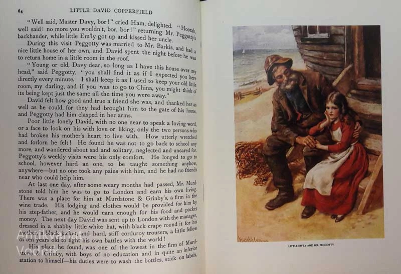 CHILDREN’S STORIES FROM DICKENS, Maria Angela Dickens, Ilustr. W. H. Walker