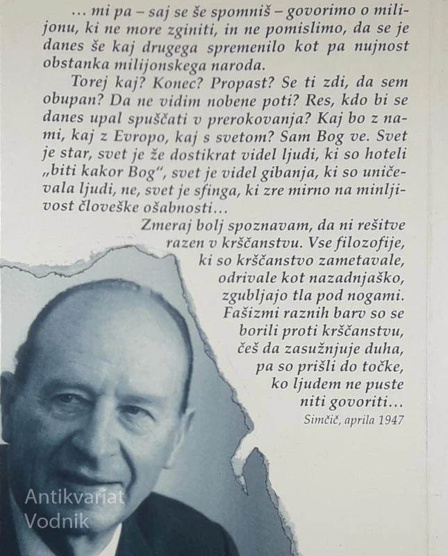 ODHOJENE STOPINJE, Zorko Simčič