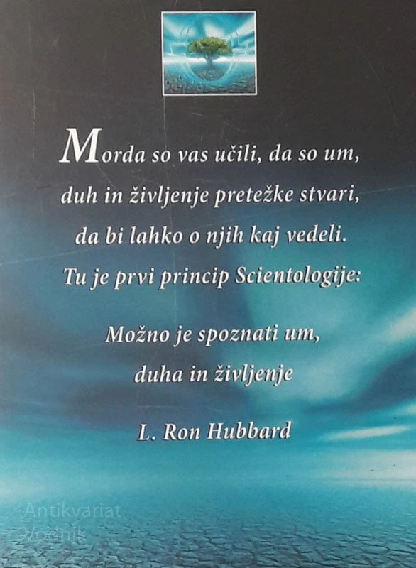 L.. Ron Hubbard SCIENTOLOGIJA OSNOVE MIŠLJENJA