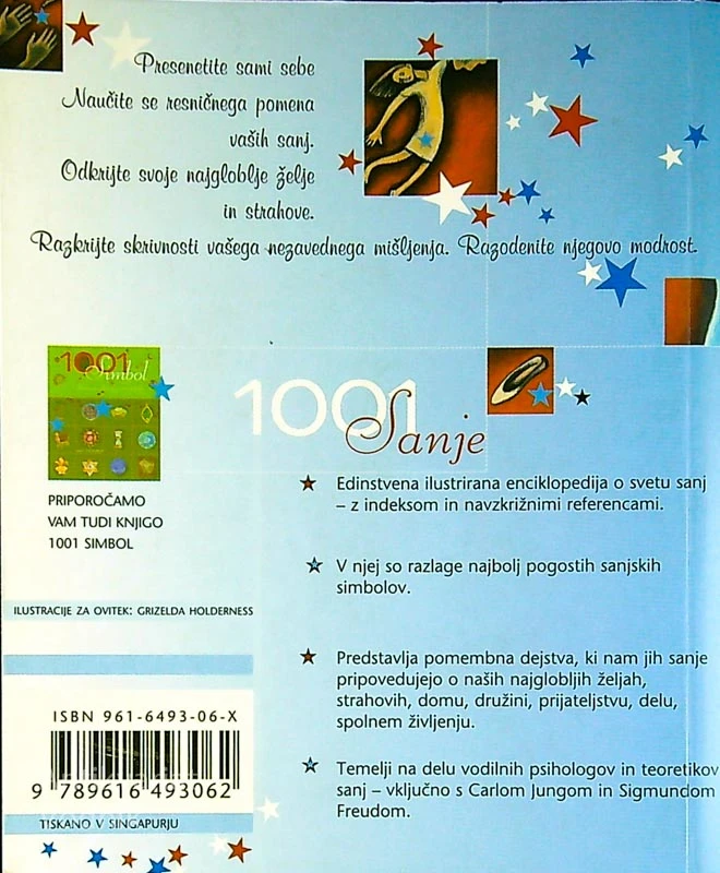 1001 SANJ; ILUSTRIRANI VODNIK SKOZI SANJSKI SVET, Jack Altman