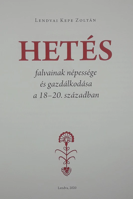 HETES, Lendvai Kepe Zoltan