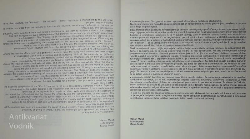 ARHITEKTURA SLOVENSKEGA KOZOLCA