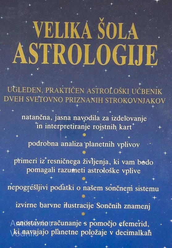 VELIKA ŠOLA ASTROLOGIJE, Julia in Derek Parker