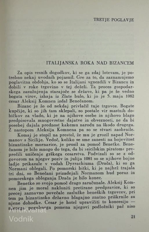 ZATON BIZANCA, Gerard Walter