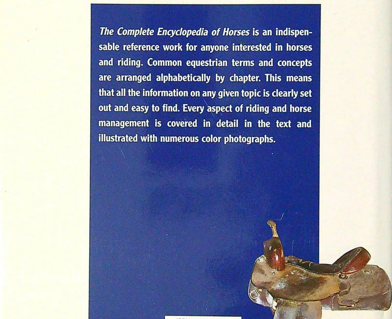 THE COMPLETE ENCYCLOPEDIA OF HORSES, Esther J. J. Verhoef – Verhallen