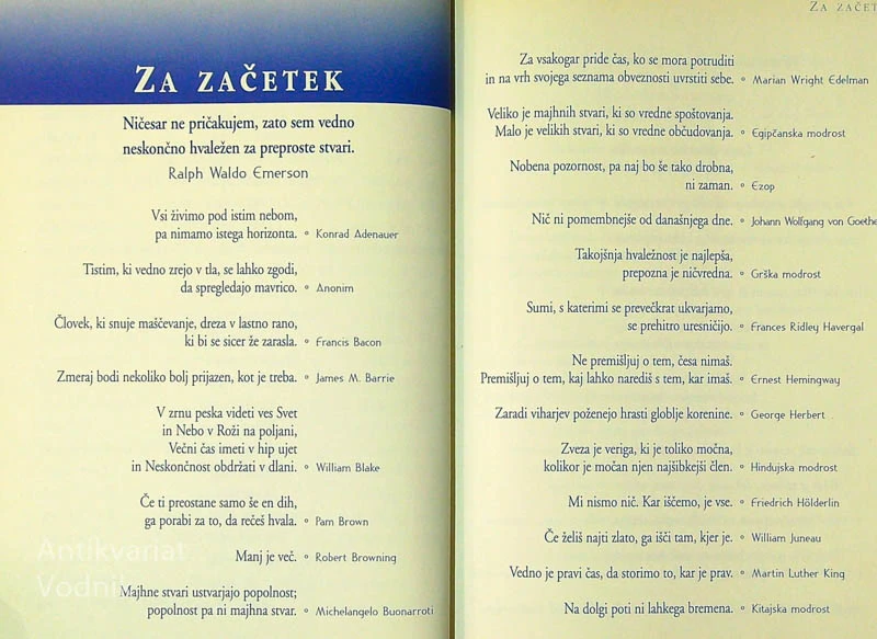 MODRE MISLI, Andrej Gogala
