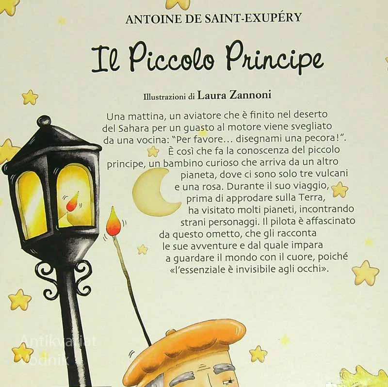 IL PICCOLO PRINCIPE, Antoine de Saint-Exupery