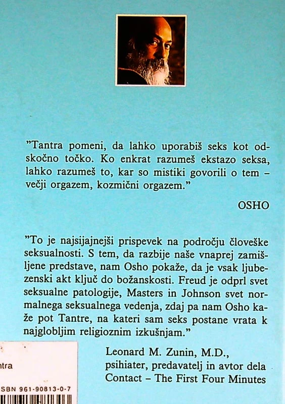 TANTRA DUHOVNOSTI IN SEKS, Osho