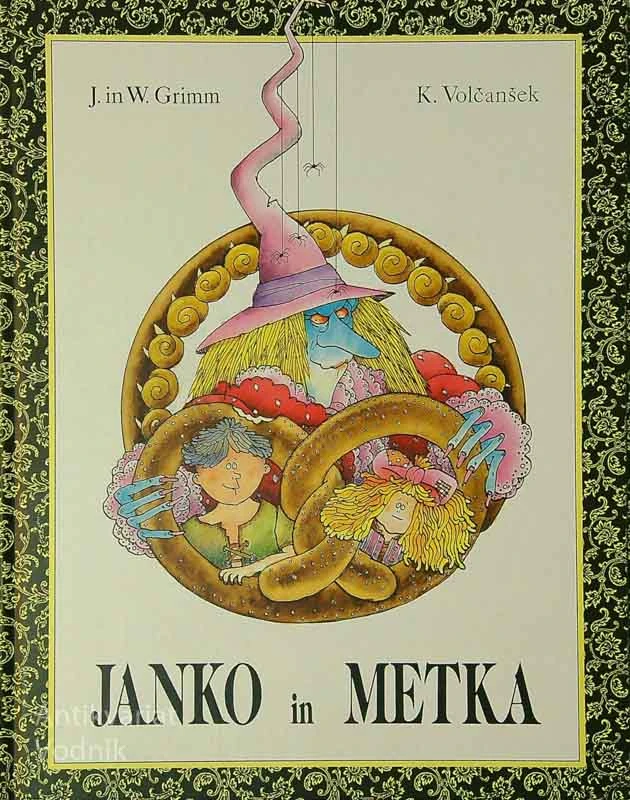 JANKO IN METKA, J. in W. Grimm (ilustriral K. Volčanšek)