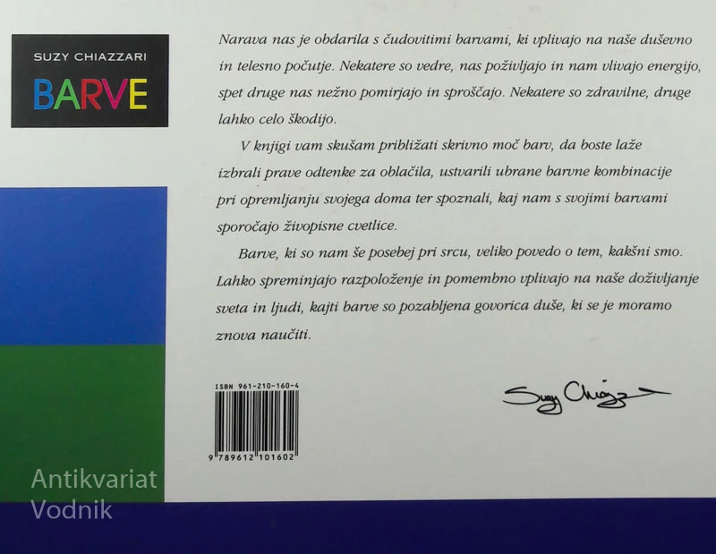 BARVE, Suzy Chiazzari