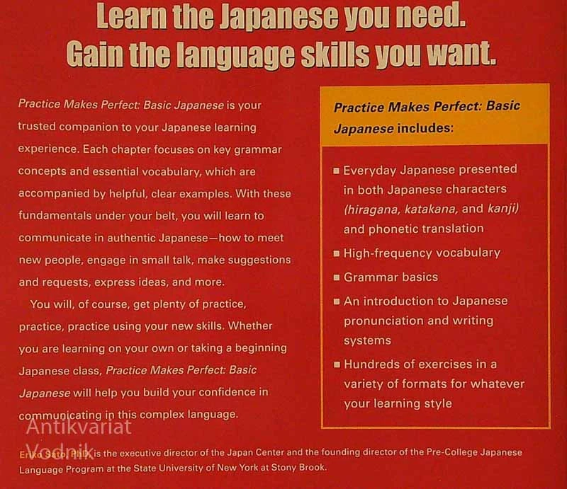 BASIC JAPANESE, Eriko Sato, PhD