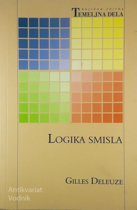 LOGIKA SMISLA, Gilles Deleuze