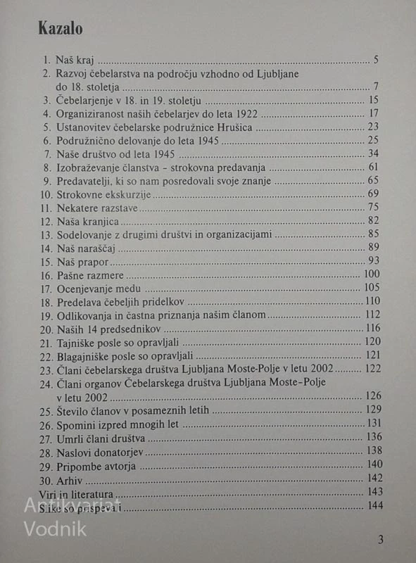 ZGODOVINA ČEBELARSTVA NA PODROČJU VZHODNO OD LJUBLJANE, Pavle Zaletel