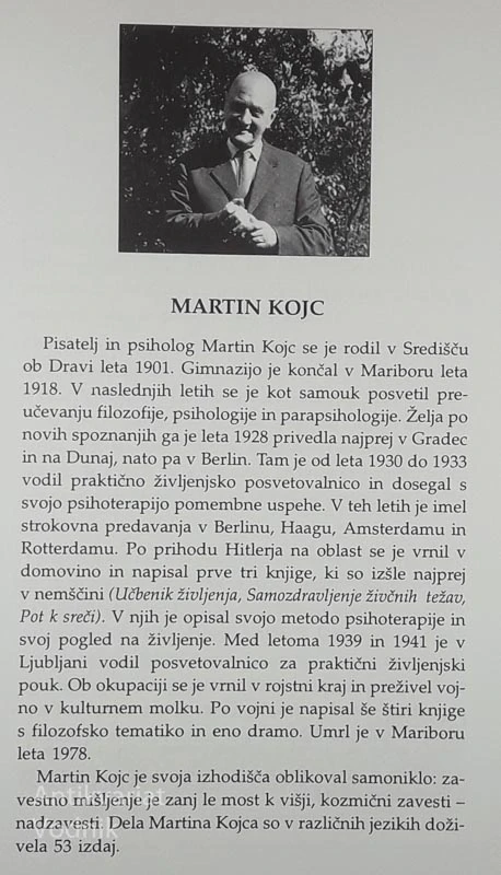 POT K SREČI, Martin Kojc