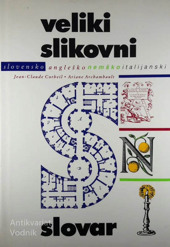 VELIKI SLIKOVNI SLOVAR, Slovnsko/Angleško/Nemško/Italijanski