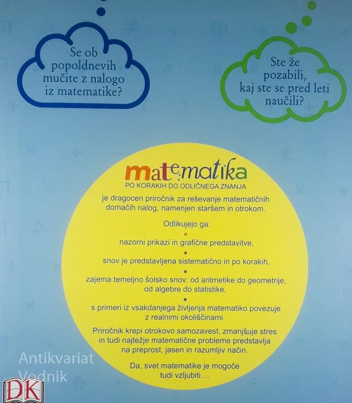 MATEMATIKA; PO KORAKIH DO ODLIČNEGA ZNANJA, Carol Vorderman