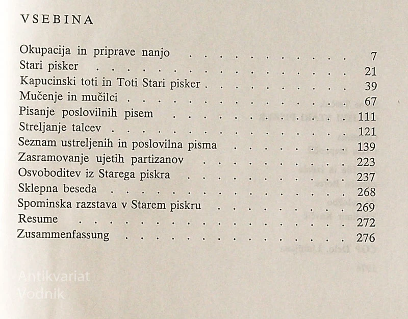 CELJSKI STARI PISKER, Stane Terčak
