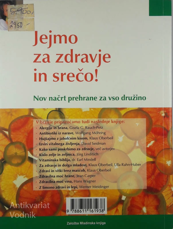 DO ZDRAVJA Z ZDRAVO HRANO, Klaus Oberbeil