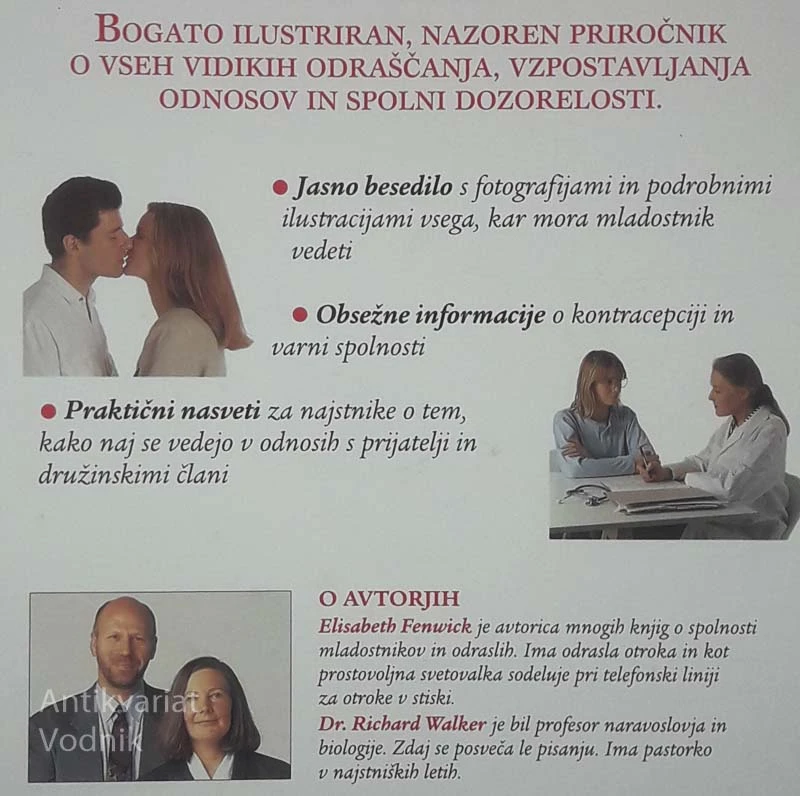 ČISTO ZARES O SEKSU, Elizabeth Fenwick in Richard Walker