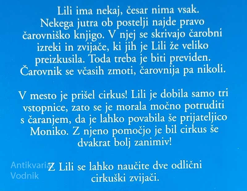 MALA ČAROVNICA LILI V CIRKUSU, Knister