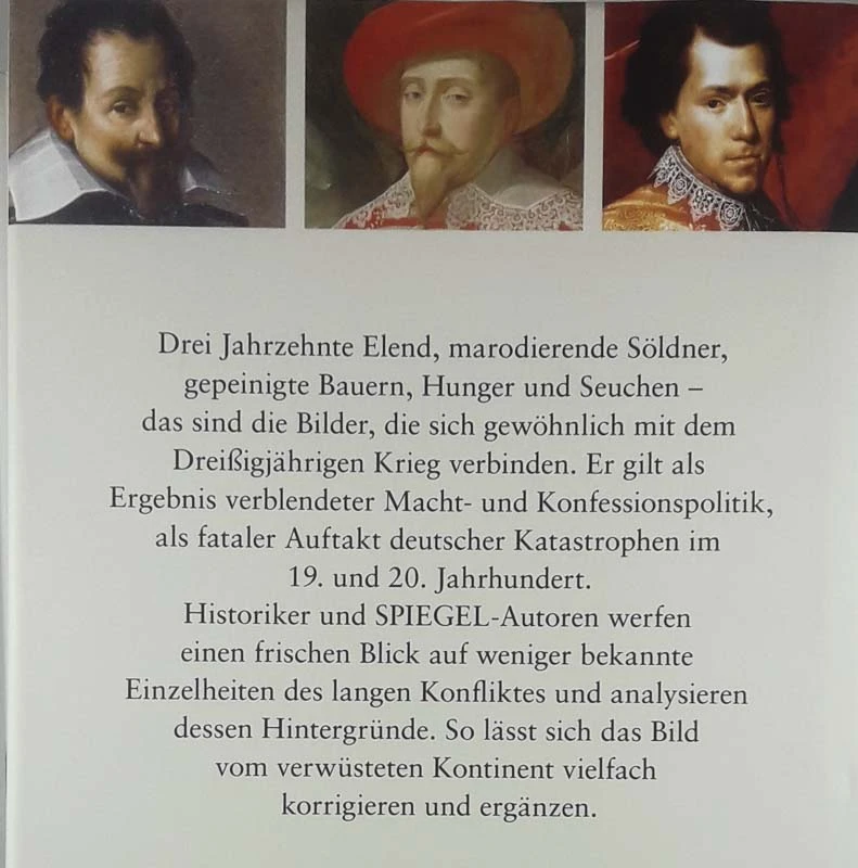 DER DREISSIGJÄHRIGE KRIEG, Dietmar Pieper in Johannes Saltzwedel