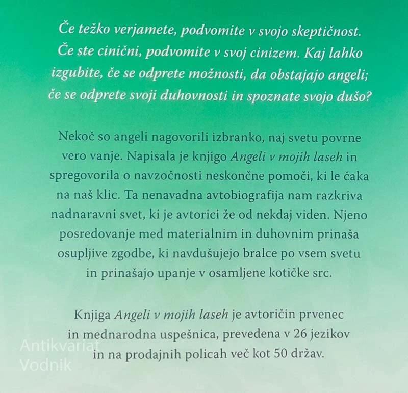 ANGELI V MOJIH LASEH, Lorna Byrne