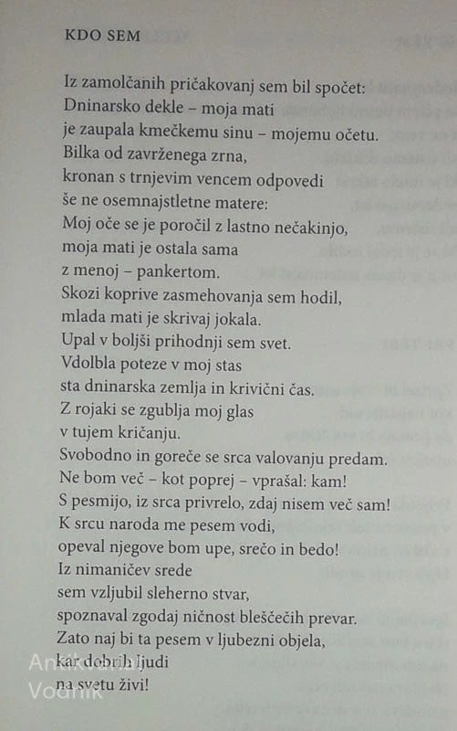 KARANTANSKE PESMI, Valentin Polanšek