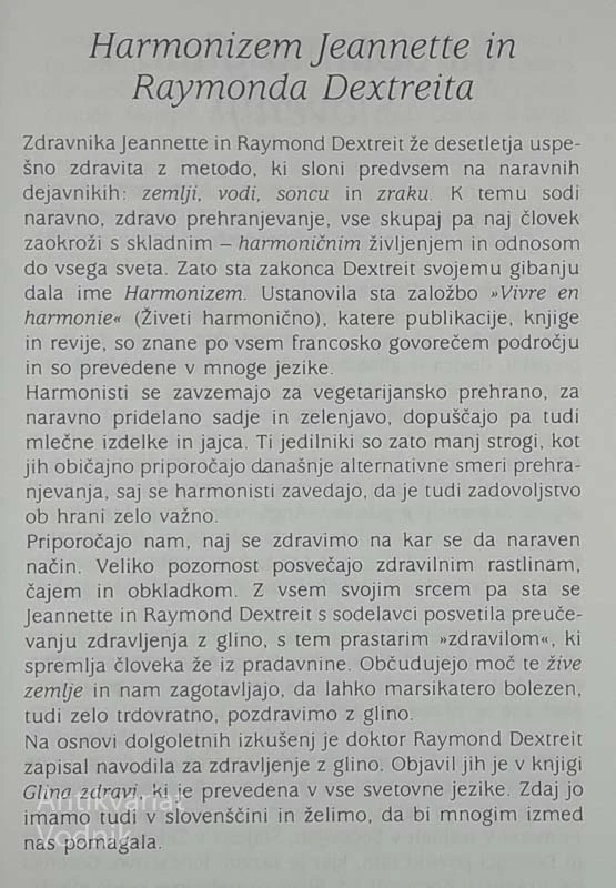 GLINA ZDRAVI, Raymond Dextreit