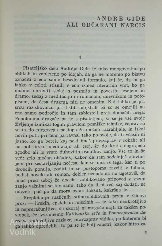 VATIKANSKE JEČE, Gide