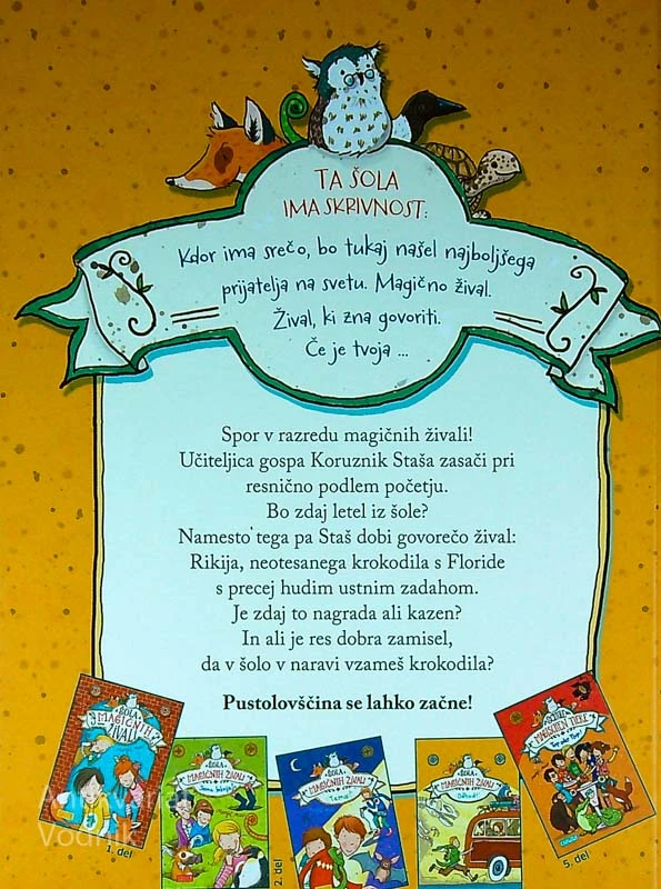 ŠOLA MAGIČNIH ŽIVALI; ODHOD!, Margit Auer (4. knjiga)
